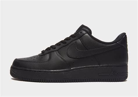 nike air force 1 type zwart|nike air force 1 black.